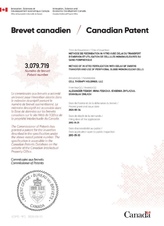 Brevet canadien Brevet canadien