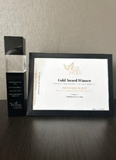 Gold Award Winner Entrepreneur of the Year  Gold Award Winner Entrepreneur of the Year